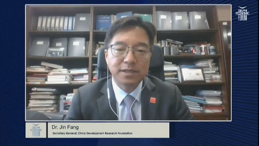 方晋参加希腊德尔菲经济论坛.png