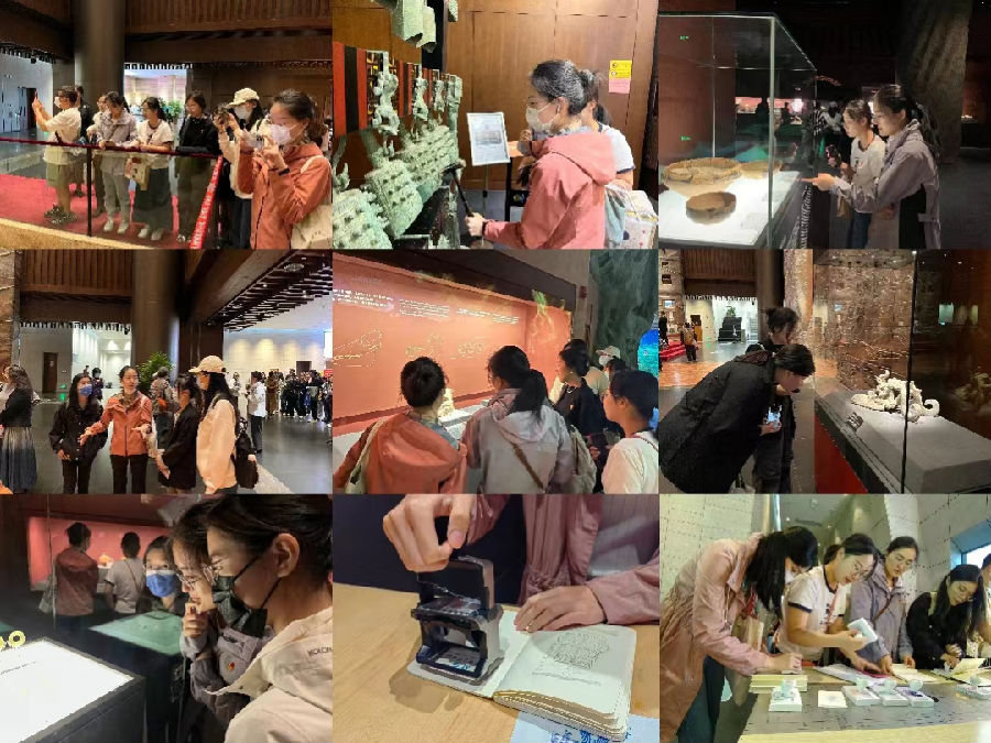 基金会团员参观中国考古博物馆.png